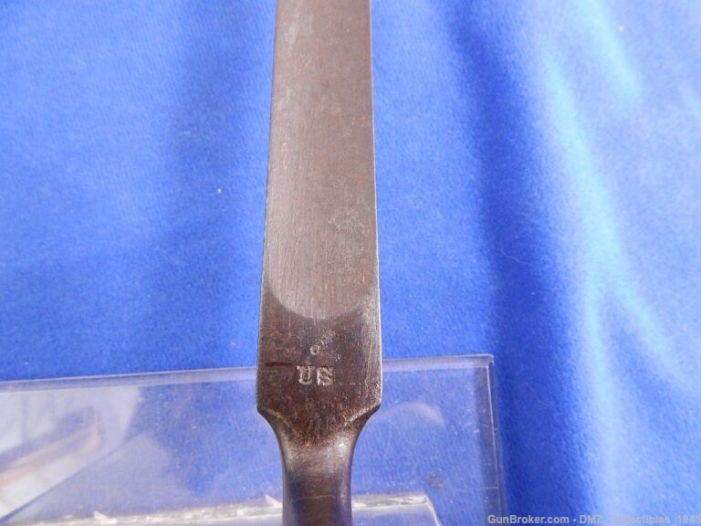 1840s-50s Harpers Ferry Musket Socket Bayonet-img-3