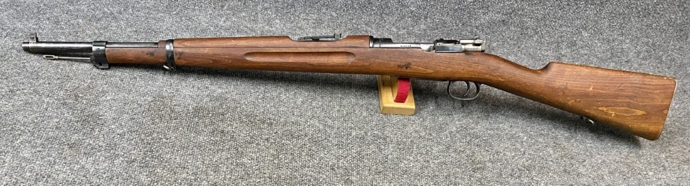 Swedish Mauser M38 Carbine Husqvarna 1941 nice matching ammo dies clips -img-15