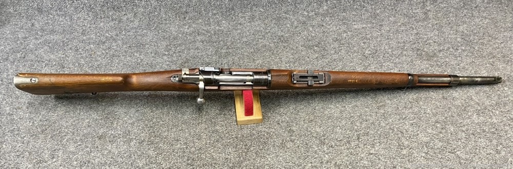 Swedish Mauser M38 Carbine Husqvarna 1941 nice matching ammo dies clips -img-6