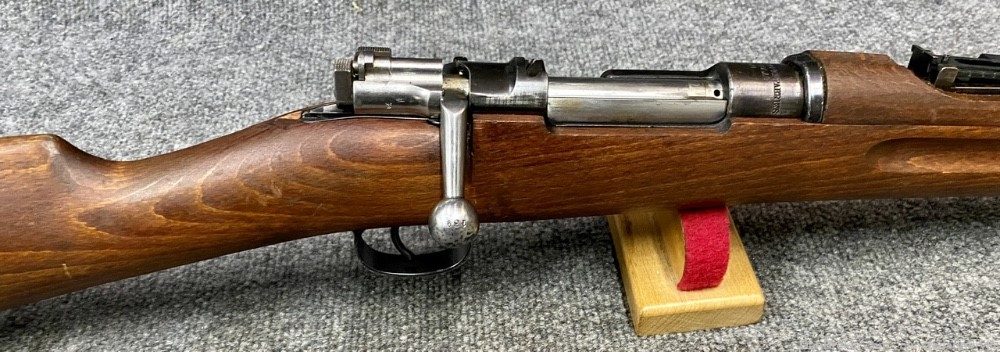 Swedish Mauser M38 Carbine Husqvarna 1941 nice matching ammo dies clips -img-3
