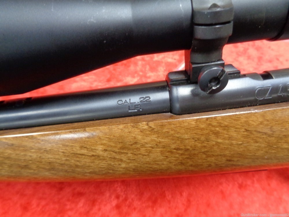 CZ Model 455 22 Wood Stock 24" Leupold VX Scope Package Lux WE BUY & TRADE!-img-10