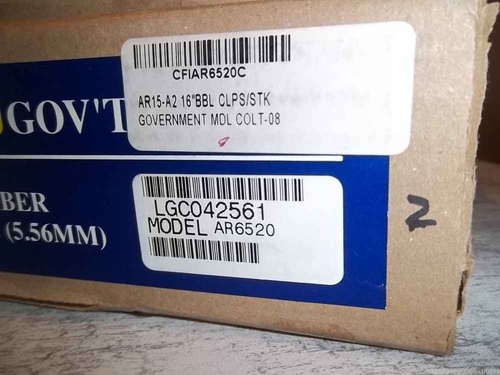 Colt AR6520 NEW In Box SOLD PLEASE SEE SELLERS OTHER ITEMS -img-4
