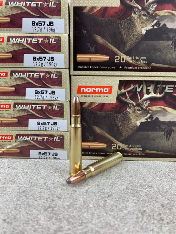 20 Norma 20180452 Whitetail 8x57 JS 196 gr.-img-0