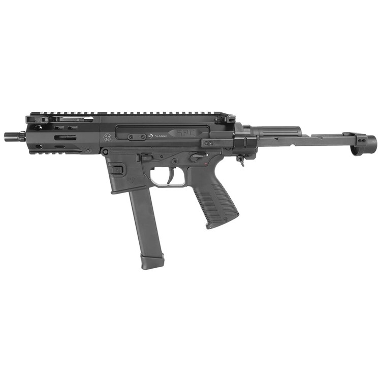 B&T SPC9 PDW SD 9mm Black Pistol Kit w/Glock Lower (NFA) BT-500003-PDW-G-SD-img-1