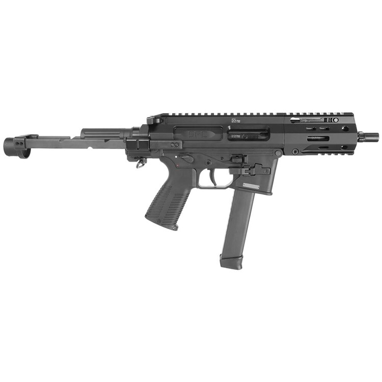 B&T SPC9 PDW SD 9mm Black Pistol Kit w/Glock Lower (NFA) BT-500003-PDW-G-SD-img-0