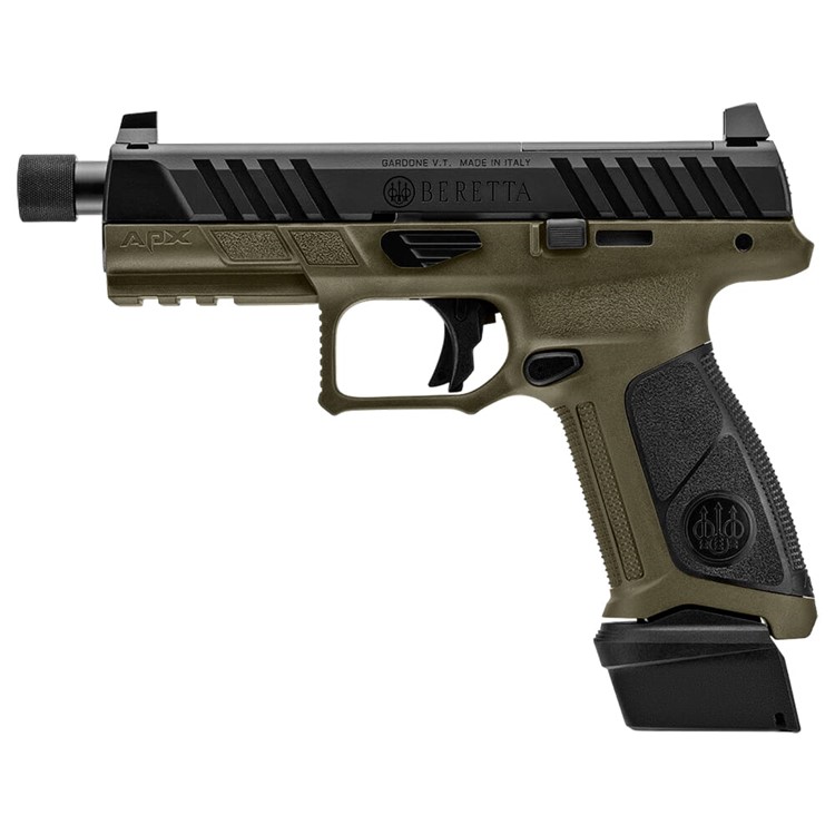 Beretta APX-A1 9mm 4.8" Bbl Optics Ready Pistol w/(3)21rd Mags JAXA1F921TAC-img-0