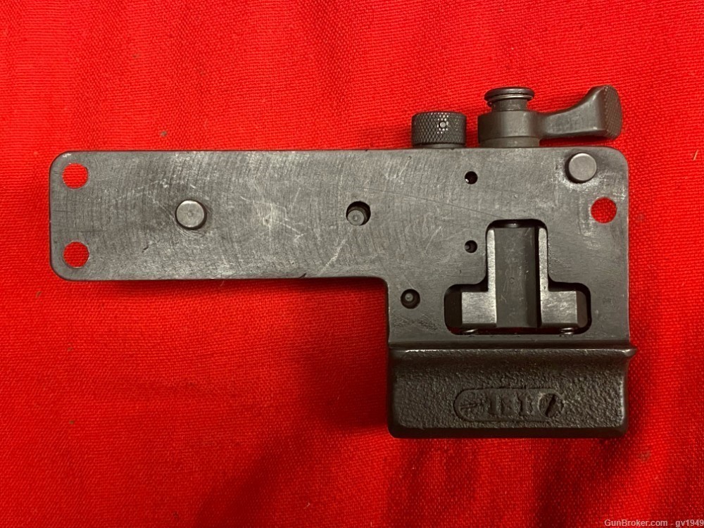 USGI Browning M2HB Early WW2 Rear Site Assembly W/Dovetail Mount-img-3