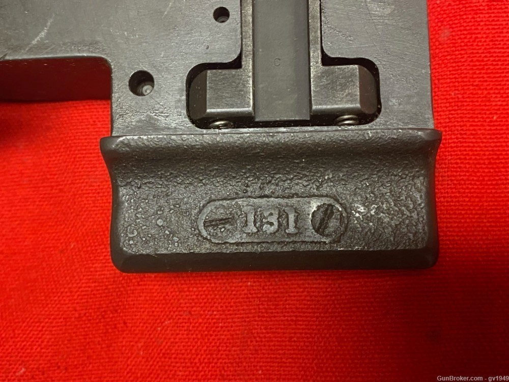 USGI Browning M2HB Early WW2 Rear Site Assembly W/Dovetail Mount-img-0