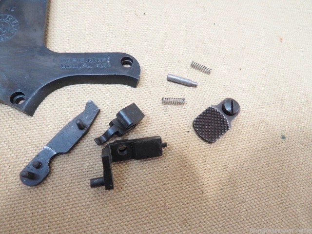 Taurus Model 607 .357 Hammer Trigger Sideplate & Small Assembly Parts-img-7