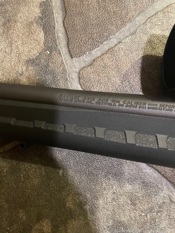 Savage Axis 308 WIN Threaded Barrel Center Point Scope I Trade-img-5