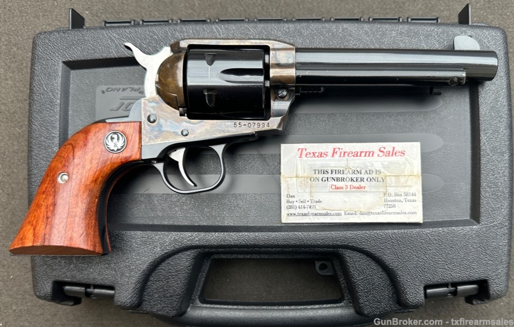 Ruger Old Model Vaquero .45 LC, Color Case Frame, 1st Yr Production 1993-img-8