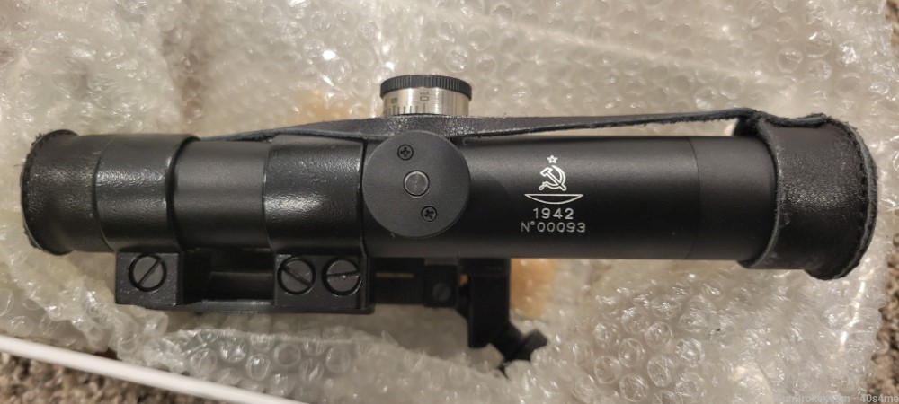 Reproduction PU Mosin-Nagant Sniper Scope 3.5 magnification-img-2