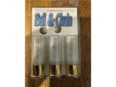 12 ga .12 Gauge Ball & Chain 2 3/4” exotic ammo 3 pack no CC Fees