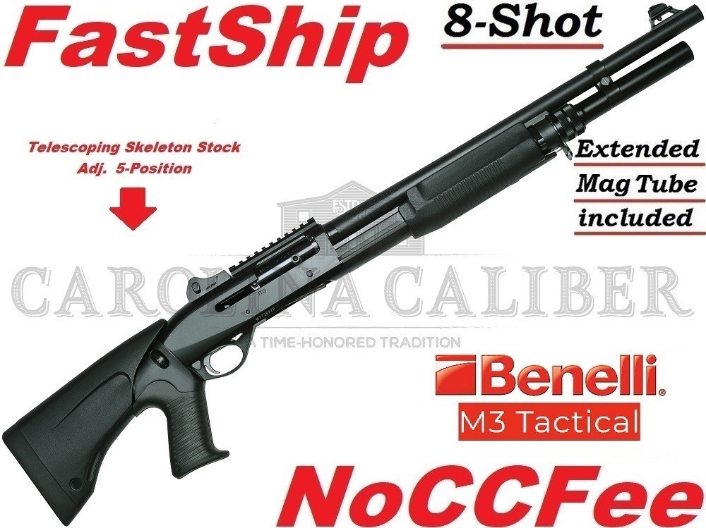 BENELLI M3 TACTICAL 5POS 12 11608 TACTICAL M3 BENELLI-M3-img-0