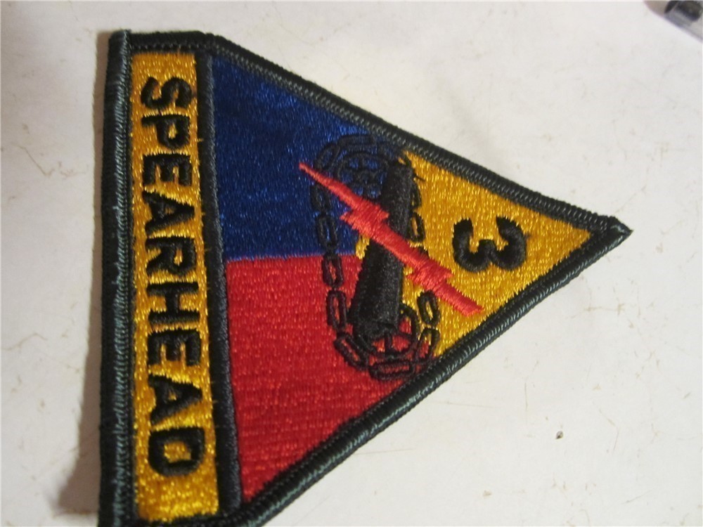 3rd Armored Division Patch spearhead new-img-0