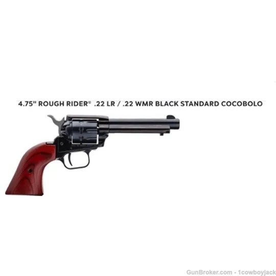 Heritage Combination 22LR Carbine Rifle and 22LR-22WMR Cowboy Revolver Pack-img-2
