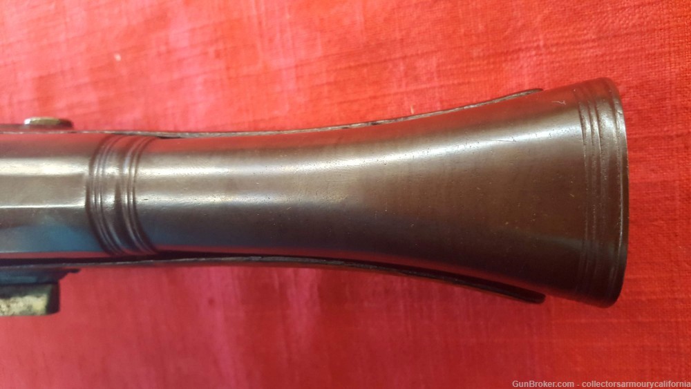 French Flintlock Steel Barrel “Duckbill” Blunderbuss Pistol Circa 1775-img-15