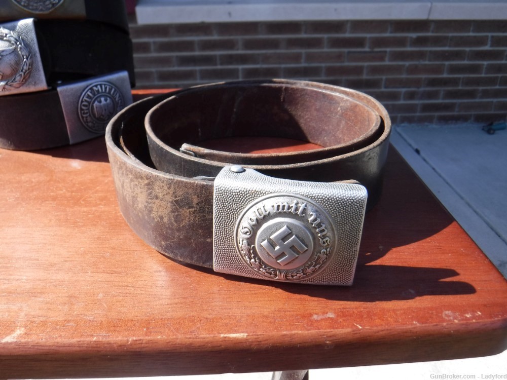 German wwii ww2 police belt buckle -img-0