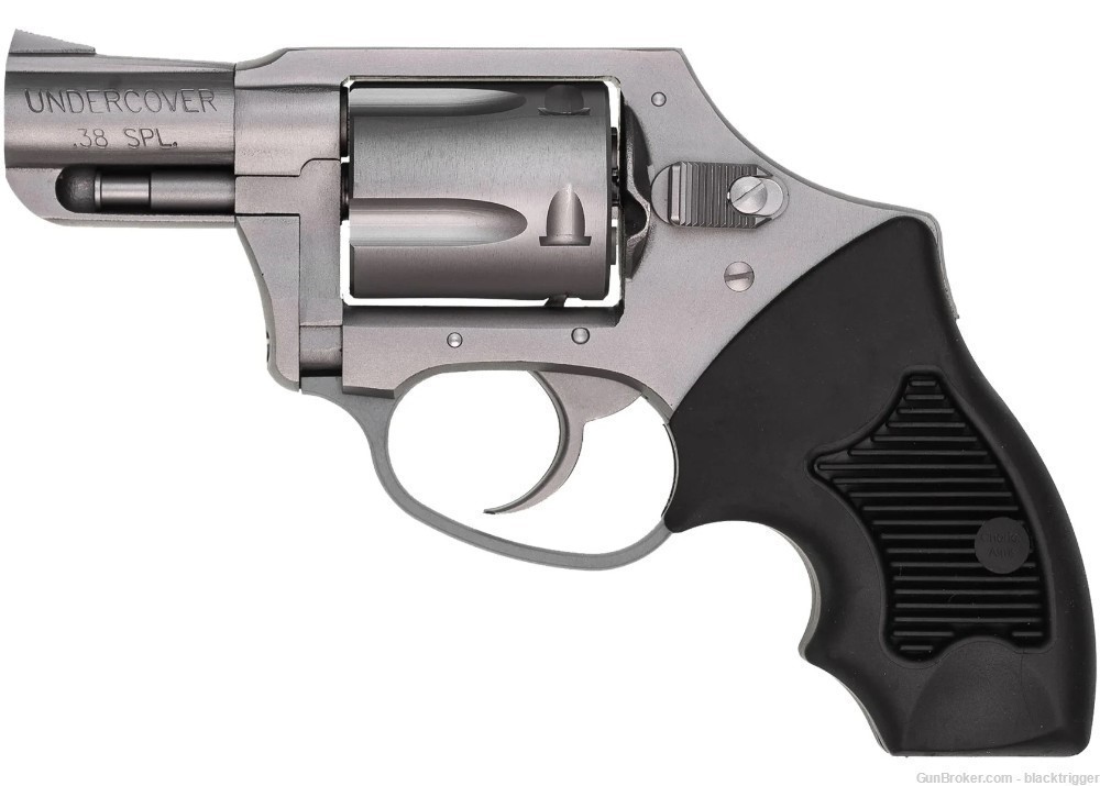 Charter Arms 53821 Undercover Lite 38 Spl 2" 5rd Revolver Stainles Steel -img-1