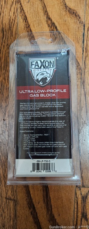 Faxon Firearms .750" Ultra Low-Profile Gas Block-img-1