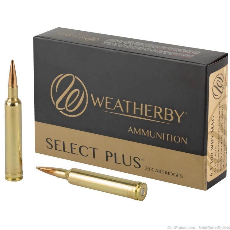 Weatherby Select Plus 6.5-300 Wby Mag 156gr Berger Elite Hunter - 20 Rounds-img-0