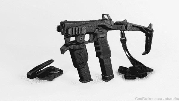 Recover Tactical MG45 Glock 10mm/45ACP Magazine Holder & Angled Foregrip -img-2