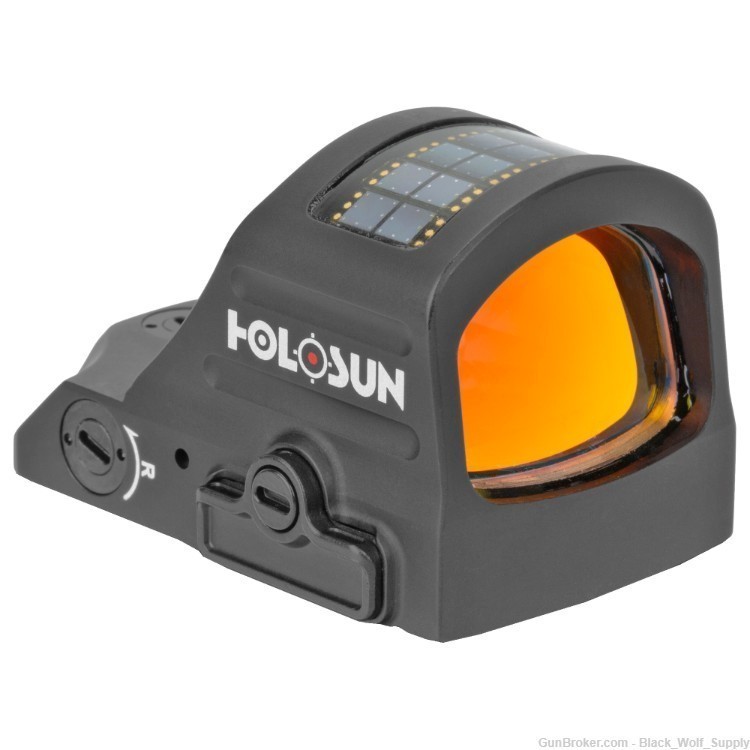 Holosun Technologies 507C-X2 Red Dot 32 MOA Ring & 2 MOA Dot, Black Color -img-0