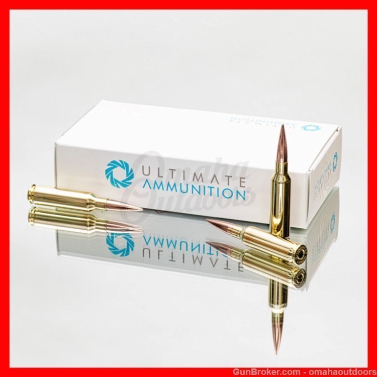 Ultimate Ammunition Sniper 6.5 Creedmoor 121gr Match Solid 20 Rounds 4139-img-0