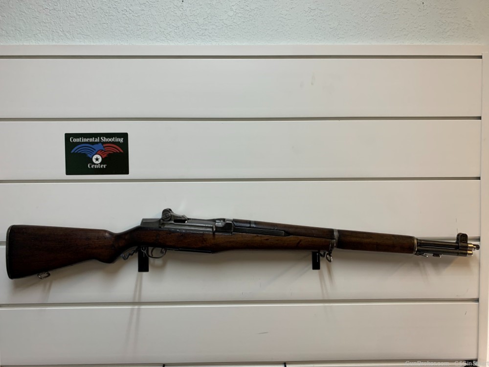 1944 Springfield Armory M1 Garand Rifle, Great War Relic - Check it out!-img-0