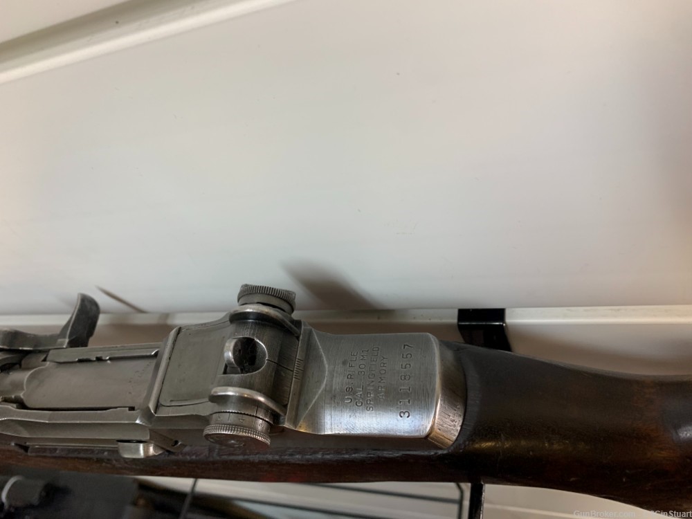 1944 Springfield Armory M1 Garand Rifle, Great War Relic - Check it out!-img-26
