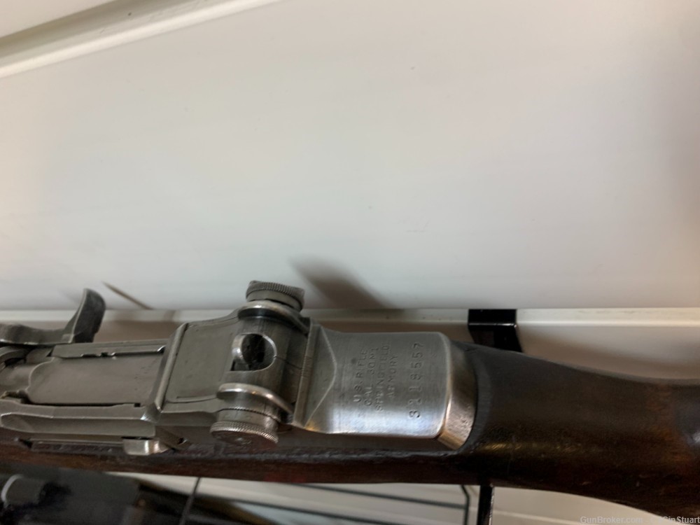 1944 Springfield Armory M1 Garand Rifle, Great War Relic - Check it out!-img-27