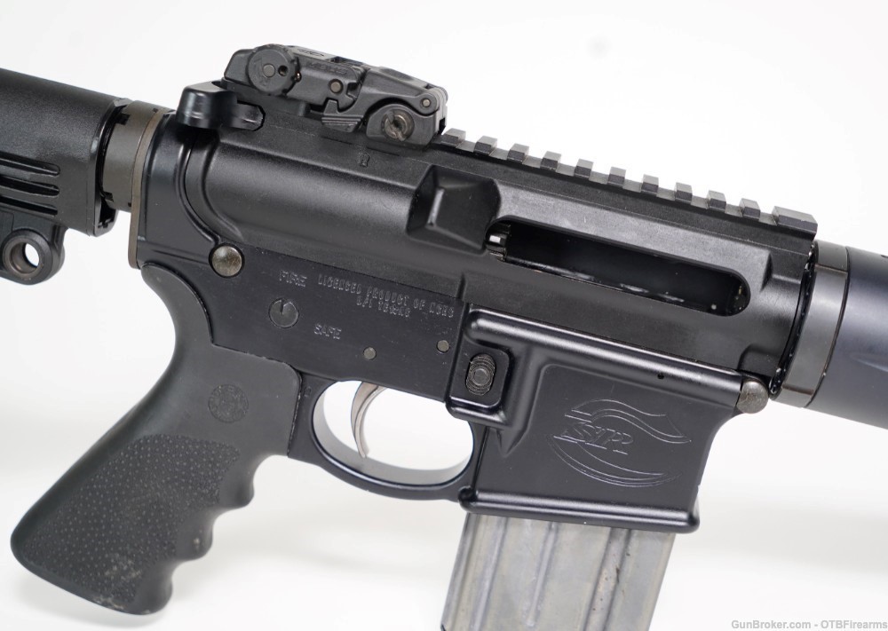 Colt CSR 15 223 remington 1 mag flip up sights-img-10