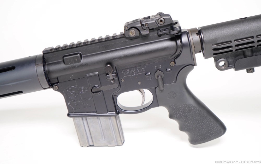 Colt CSR 15 223 remington 1 mag flip up sights-img-3