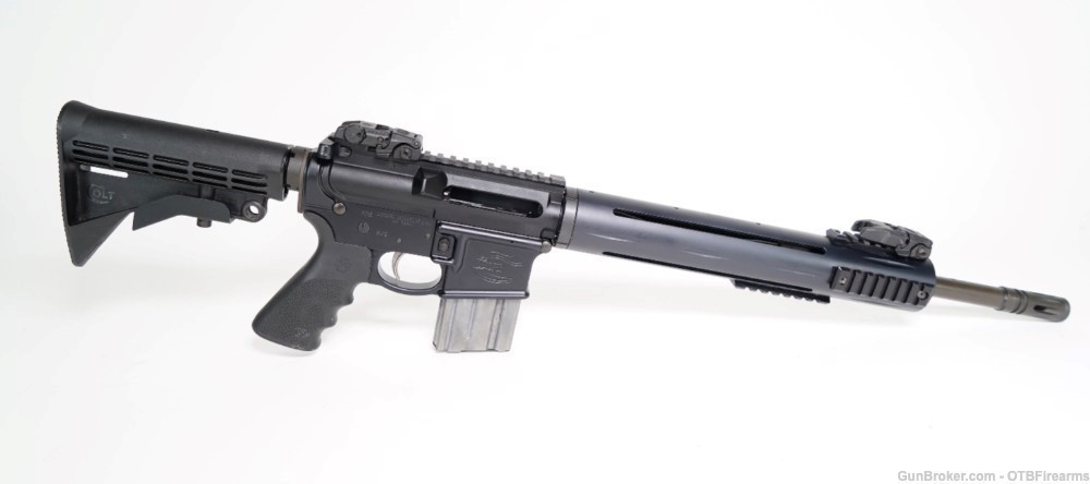 Colt CSR 15 223 remington 1 mag flip up sights-img-6
