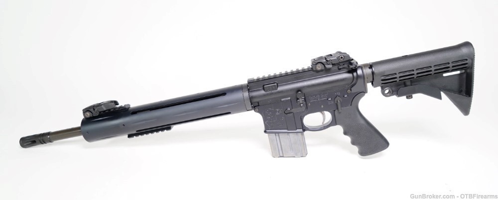 Colt CSR 15 223 remington 1 mag flip up sights-img-0
