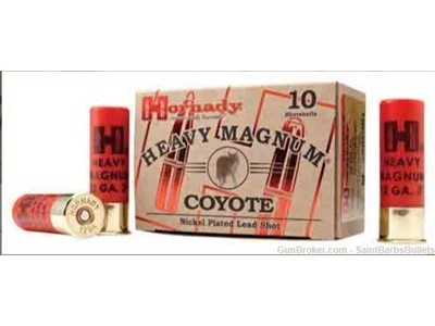 Hornady Heavy Magnum Coyote 12 Gauge 1300 fps 3? 1 1/2 oz. BB – 10 Rounds