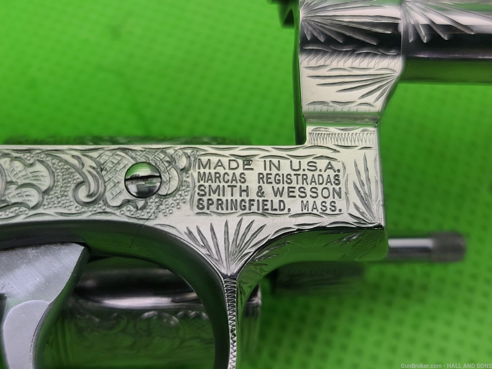 Smith & Wesson 686 ( 686-4 ) 357 MAG STAINLESS 2 1/2" FULLY HAND ENGRAVED -img-26