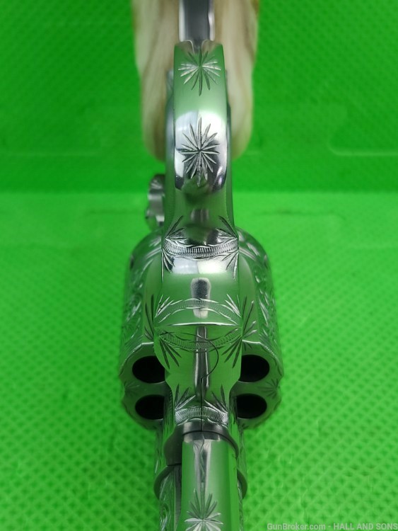 Smith & Wesson 686 ( 686-4 ) 357 MAG STAINLESS 2 1/2" FULLY HAND ENGRAVED -img-8