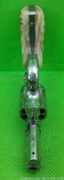 Smith & Wesson 686 ( 686-4 ) 357 MAG STAINLESS 2 1/2" FULLY HAND ENGRAVED -img-10