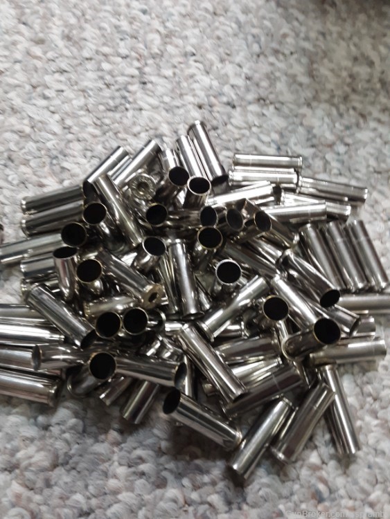 357 Magnum Nickel cases Once fired Mixed headstamp 247 Count-img-5