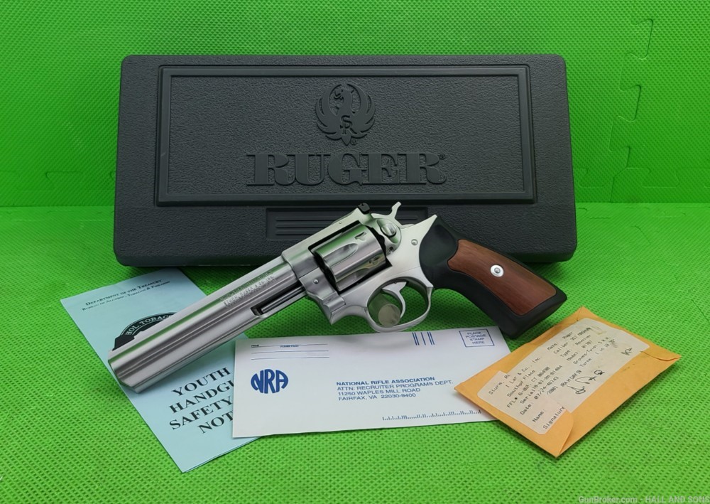 Ruger GP100 * 357 MAG * 6" STAINLESS IN ORIGINAL BOX BORN 2001-img-42