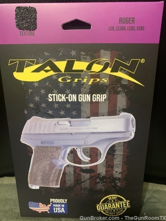 Talon Grips Stick-On Gun Grip Pro Texture Ruger LC9/LC380/EC9S NIB!-img-0