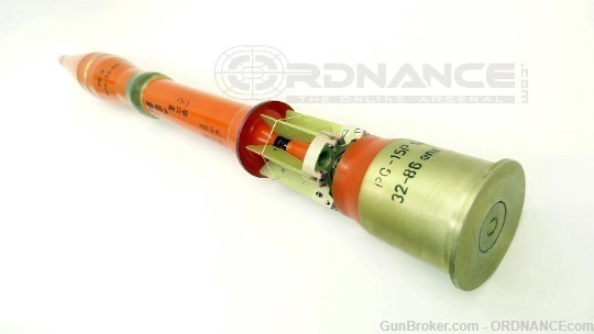 inert Cold War 73mm PG-9 High Explosive Anti-Tank Projectile Rocket for SPG-img-6
