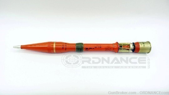 inert Cold War 73mm PG-9 High Explosive Anti-Tank Projectile Rocket for SPG-img-1