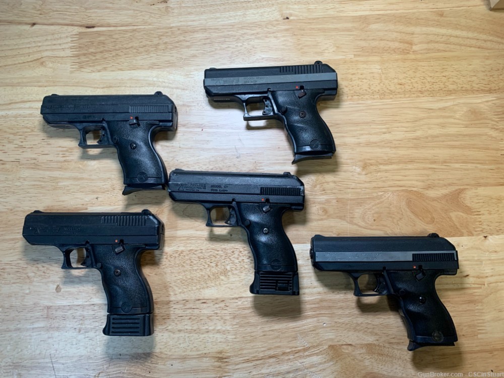 Lot of 5 Hi-Point Hipoint Hi point pistols, 3 C9 9mm's, 2 CF380 .380's LOOK-img-12