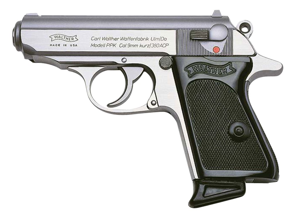 Walther PPK Pistol 380ACP Stainless 3.3 -img-3