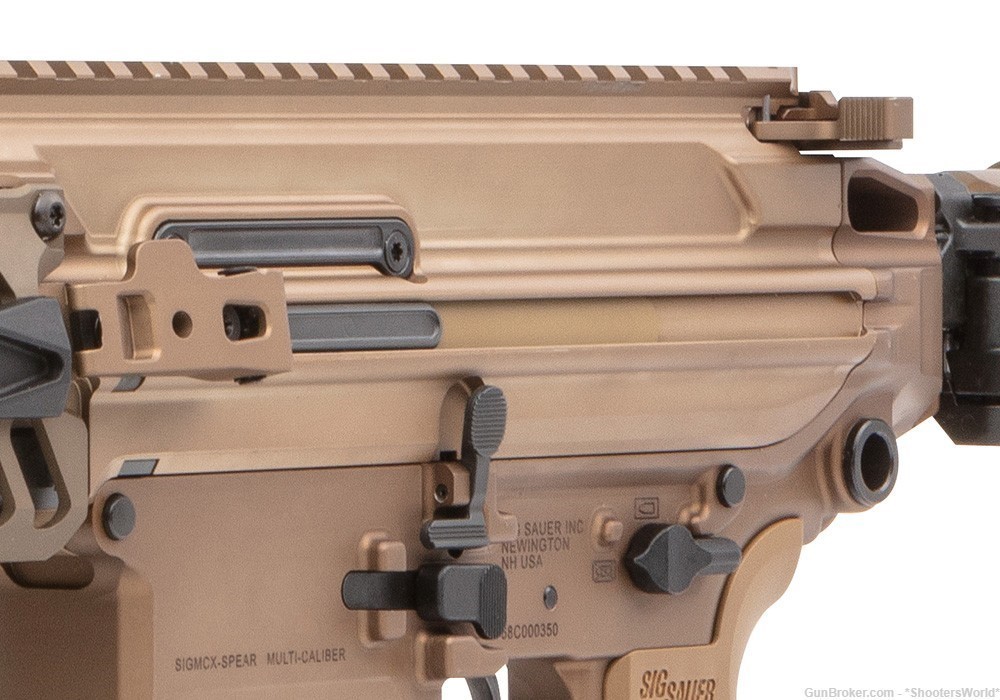 Sig Sauer MCX Spear Rifle .308 Win 16" Barrel FDE Side Charging Handle 20RD-img-3