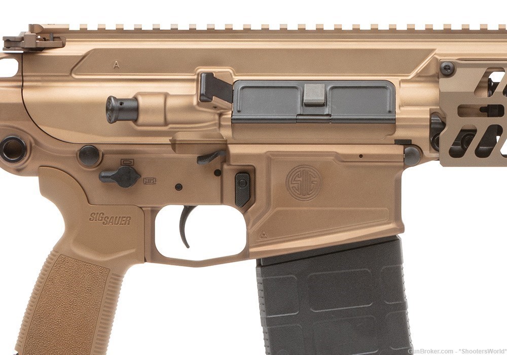 Sig Sauer MCX Spear Rifle .308 Win 16" Barrel FDE Side Charging Handle 20RD-img-2