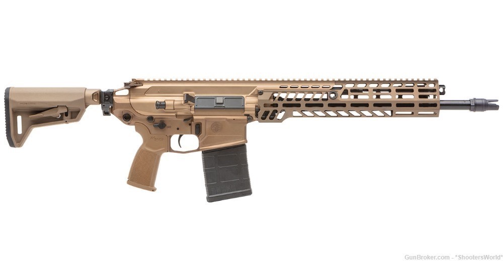 Sig Sauer MCX Spear Rifle .308 Win 16" Barrel FDE Side Charging Handle 20RD-img-5