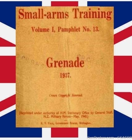 MILLS BOMB GRENADE BRITISH MANUAL LOT ON CD-img-5